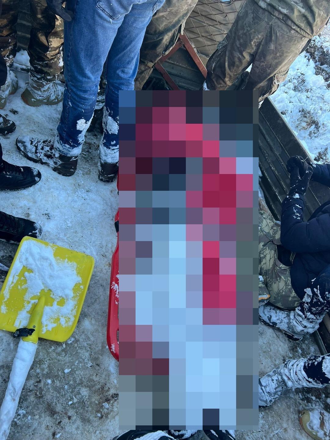 Şırnak ta korkun&ccedil; olay: Kar altında ceset bulundu! 2