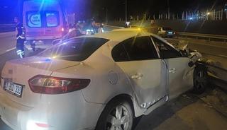 Adana&rsquo;da otoyolda trafik kazası : 1 &ouml;l&uuml;