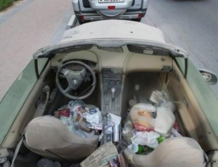 Lüks arabaları çöpe atıyorlar G4