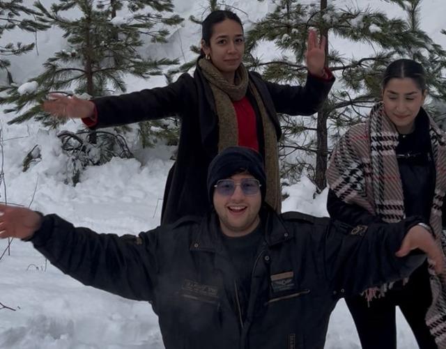 Muğla&rsquo;da vatandaşlar karın keyfini &ccedil;ıkarttı 1