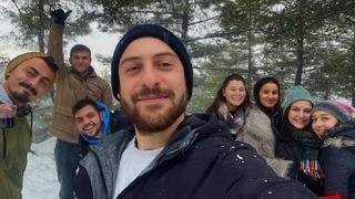 Muğla’da vatandaşlar karın keyfini çıkarttı