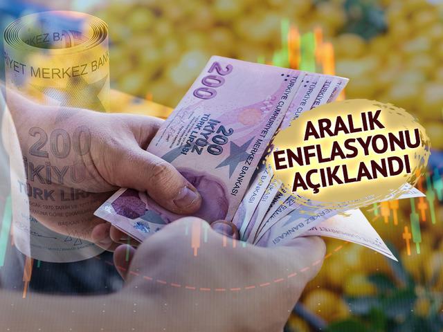 Aralık ve 2025 yıl sonu enflasyonu a&ccedil;ıklandı!