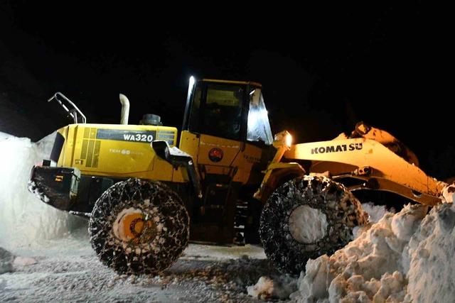 Beyt&uuml;şşebap&rsquo;ta kar kalınlığı 2 metreyi buldu 1