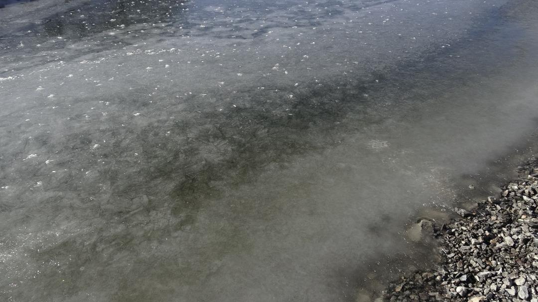 Kayseri de sıcaklık eksi 17 dereceye d&uuml;şt&uuml;! Baraj g&ouml;l&uuml; dondu 6