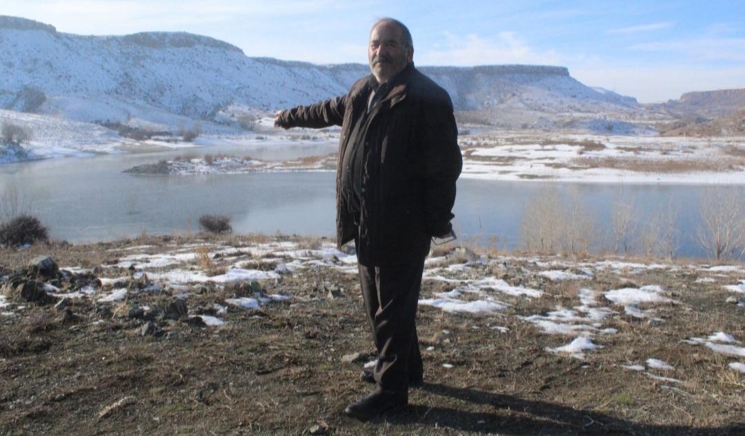 Kayseri de sıcaklık eksi 17 dereceye d&uuml;şt&uuml;! Baraj g&ouml;l&uuml; dondu 2