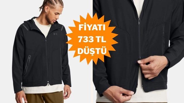 Hafif tasarım, maksimum dayanıklılık: Under Armour ceket indirimini kaçırmayın