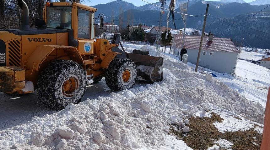 Posof&rsquo;ta karla m&uuml;cadele &ccedil;alışmaları başladı