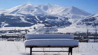 Palandöken’de kar kalınlığı 2 metreyi aştı