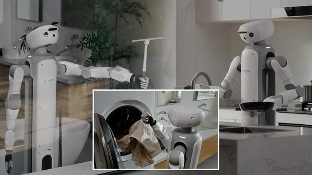 Ev işlerini devralmaya aday insansı robot: Çamaşır yıkayıp kahvaltı bile hazırlıyor