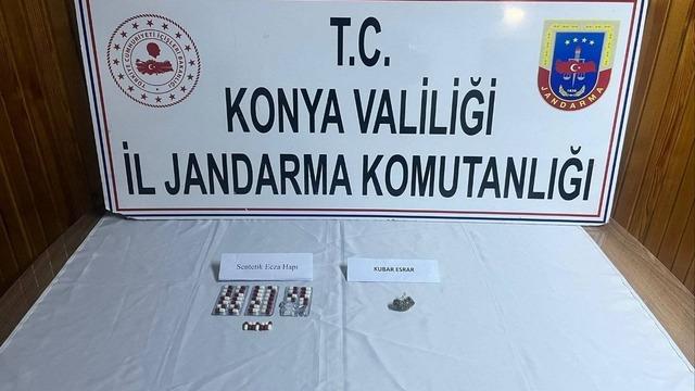 Konya’da jandarmadan uyuşturucu operasyonu: 7 tutuklama