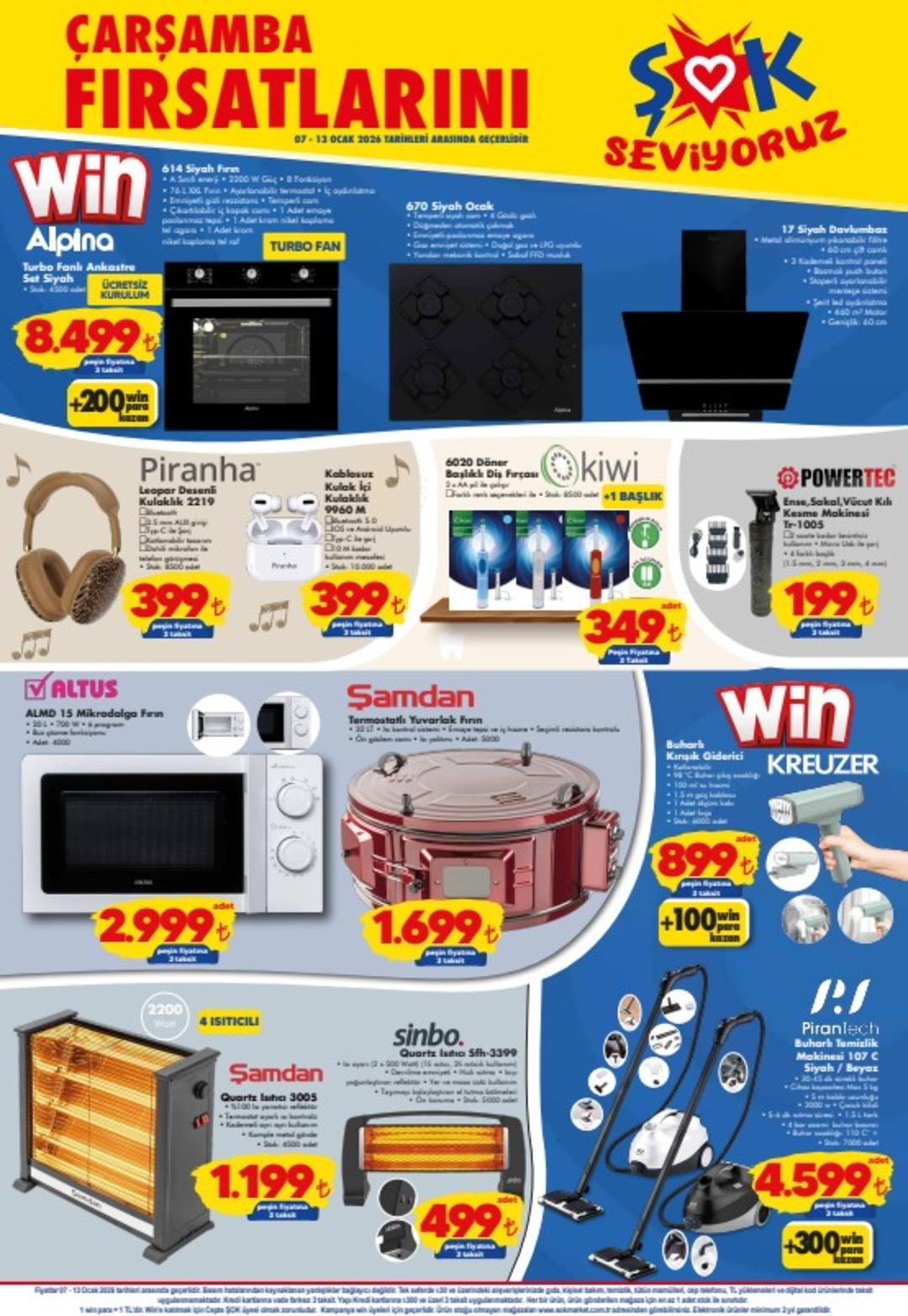 ŞOK a Columbia mont çeşitleri geliyor! 7 Ocak 2026 ŞOK aktüel katalog yayınlandı 4