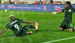 Osimhen-Lookman ortaklığı Nijerya'yı u&ccedil;urdu! Bu ikili coştu