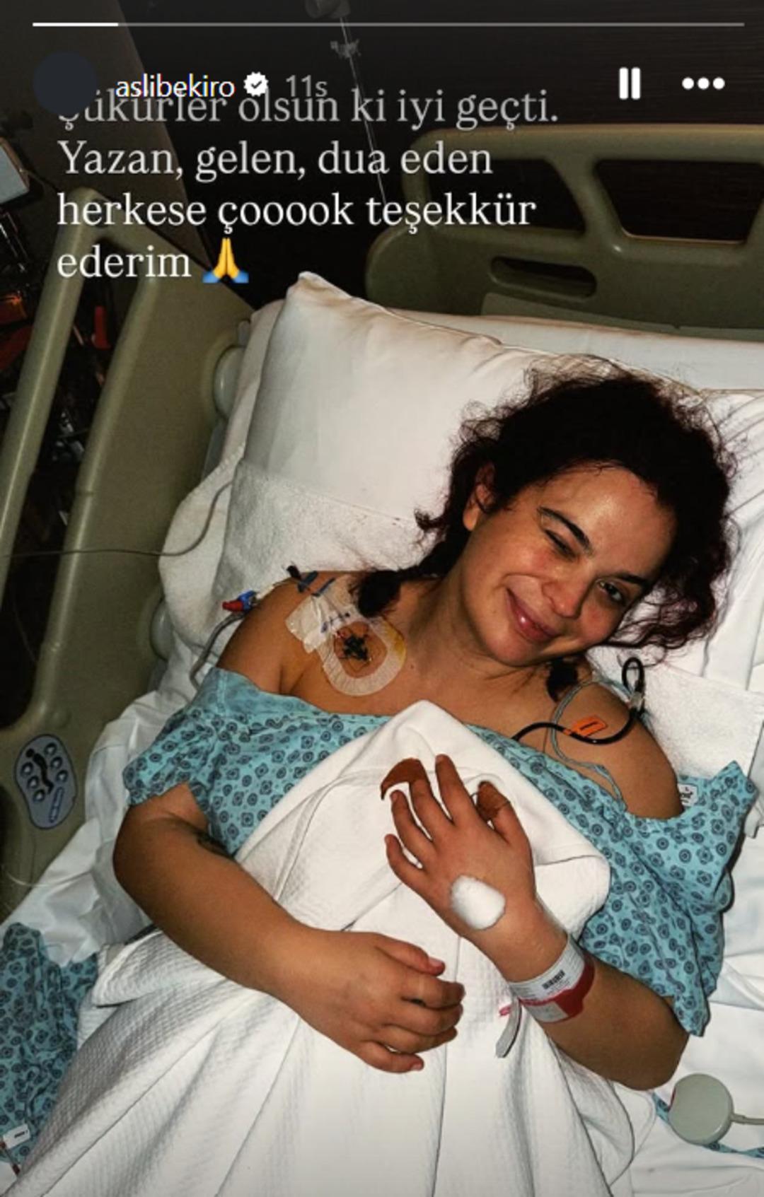 Ameliyatta yanlışlıkla bağırsağı kesildi! Aslı Bekiroğlu yeniden ameliyat oldu 2