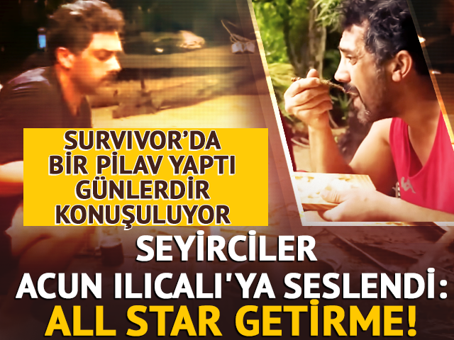 Seyirci Acun Ilıcalı'ya seslendi: All Star getirme
