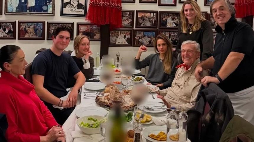 Rahmi Ko&ccedil; torunlarını balık&ccedil;ıya g&ouml;t&uuml;rd&uuml;! Sosyal medya Ko&ccedil;'ları konuştu