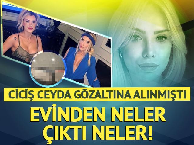 Ceyda Ersoy'un evinde &ccedil;ok sayıda uyuşturucu ele ge&ccedil;irildi