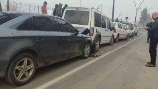 Batman’da 5 araçlı zincirleme kaza