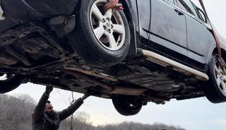 Elif Kumal'ın aracında dikkat &ccedil;eken detaylar