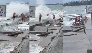 Lodos bacaklarını kırdı!