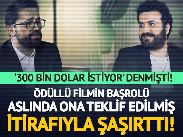 Hasan Can Kaya'dan şaşırtan itiraf! &Ouml;d&uuml;ll&uuml; filmin başrol&uuml; ona teklif edilmiş