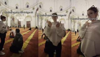 Camide uygunsuz hareketler kamerada! Kız ve erkek hakkında soruşturma