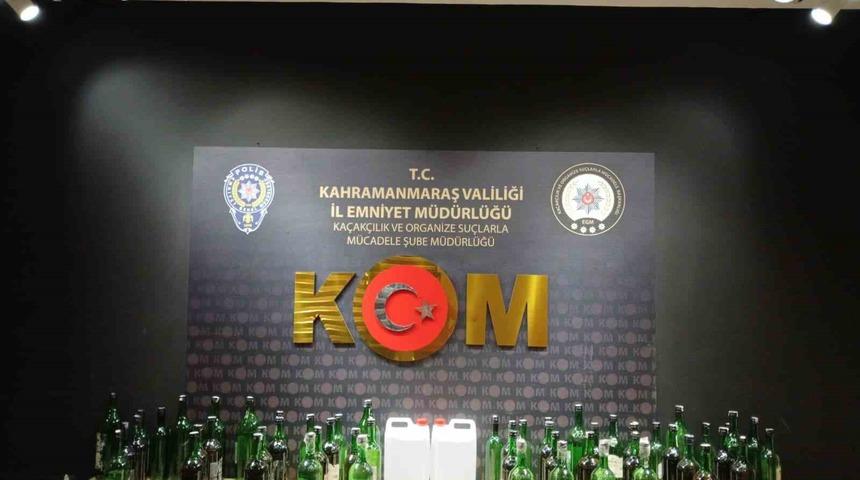 Ka&ccedil;ak&ccedil;ılık ve sahte i&ccedil;ki operasyonunda 3 ş&uuml;pheli yakalandı