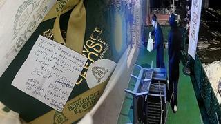 Zonguldak'ta gençler özür için geri döndü: Abla güvenlik kamerası görüntülerini izler misin?