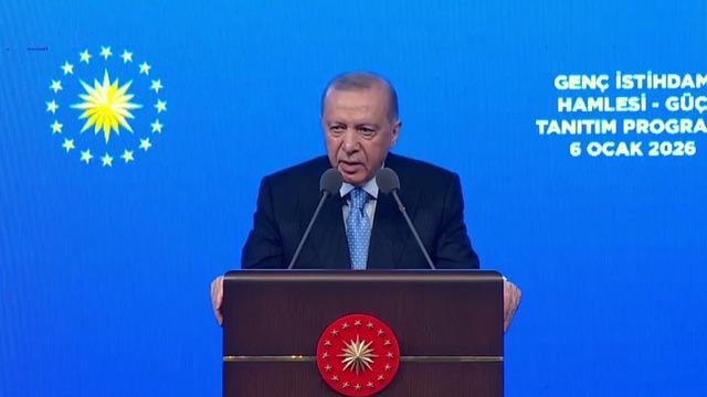 Cumhurbaşkanı Erdoğan duyurdu: "Gençlerin ilk 6 ay maaşı devletten"