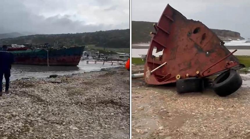 İzmir'de ka&ccedil;ak gemi s&ouml;k&uuml;m&uuml;ne 2,3 milyon lira ceza