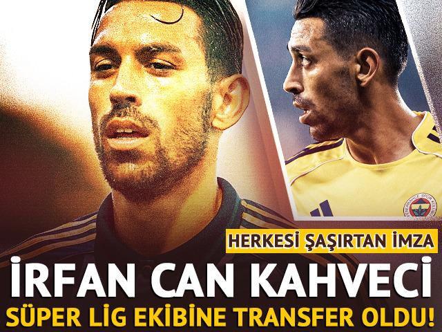 S&uuml;per Lig'de yılın transfer şoku! Fenerbah&ccedil;e'nin yıldızı İrfan Can Kahveci resmen Kasımpaşa'da!