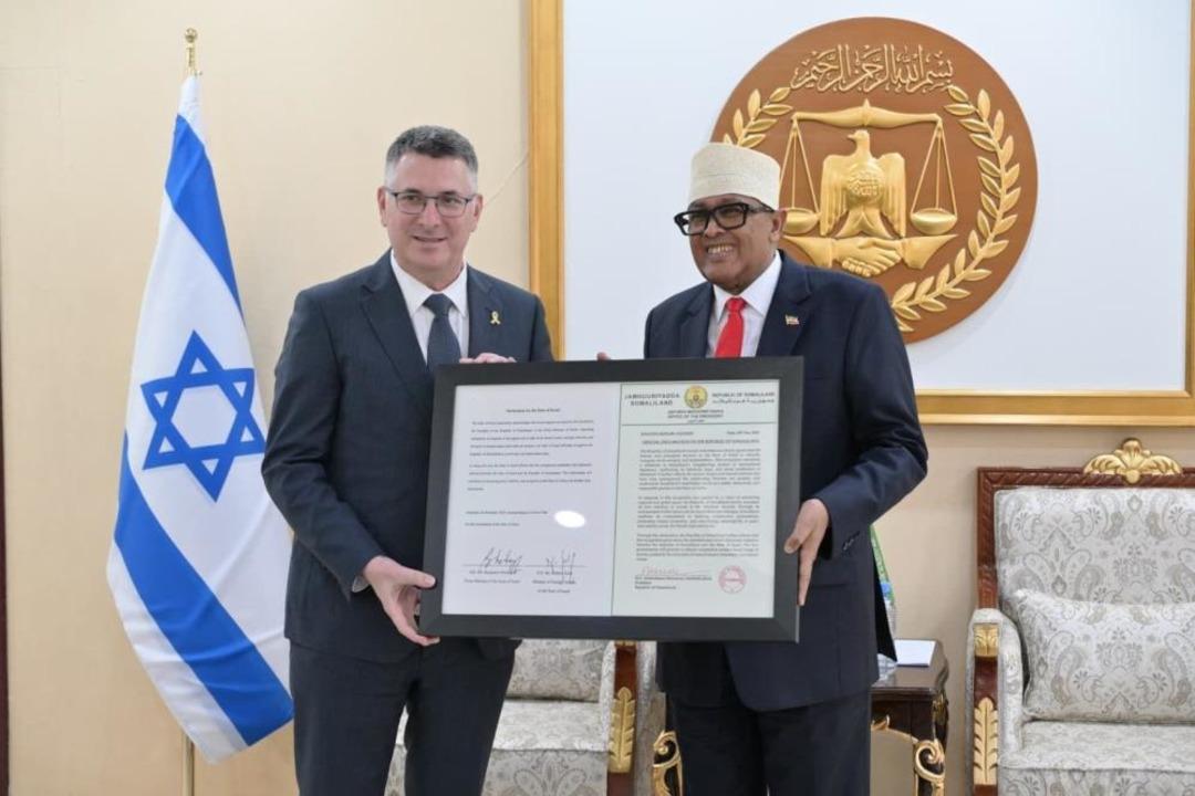 İsrail Dışişleri Bakanı Saar dan Somaliland a ziyaret 2