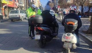 Motosiklet denetiminde 3,25 milyon TL ceza kesildi