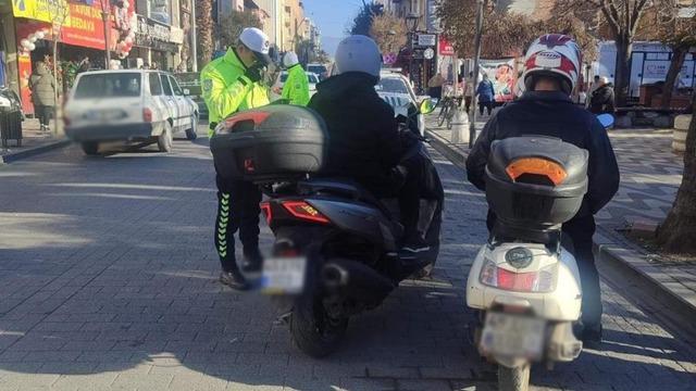 Manisa’da motosiklet denetiminde 3,25 milyon TL ceza kesildi
