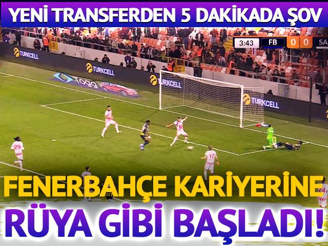 Fenerbah&ccedil;e'de "Musaba" r&uuml;zgarı erken koptu! Formayı sırtına ge&ccedil;irdi, 5 dakikada eski takımının fişini &ccedil;ekti!