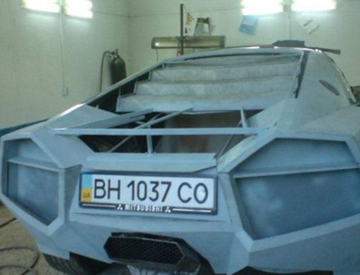 Mitsubishi modeli Lamborghini’ye dönüştürdü G1