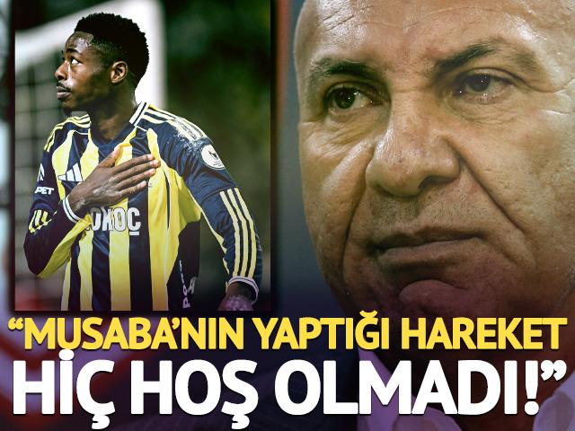 S&uuml;per Kupa mağlubiyeti sonrası Y&uuml;ksel Yıldırım patladı! "Musaba'nın hareketi hi&ccedil; hoş olmadı"