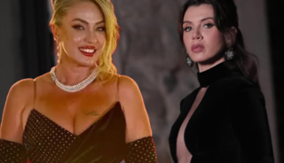 G&ouml;k&ccedil;e Bahadır'ın derin dekoltesi g&uuml;ndemde! Yeliz Yeşilmen'den tepki &ccedil;eken yorum