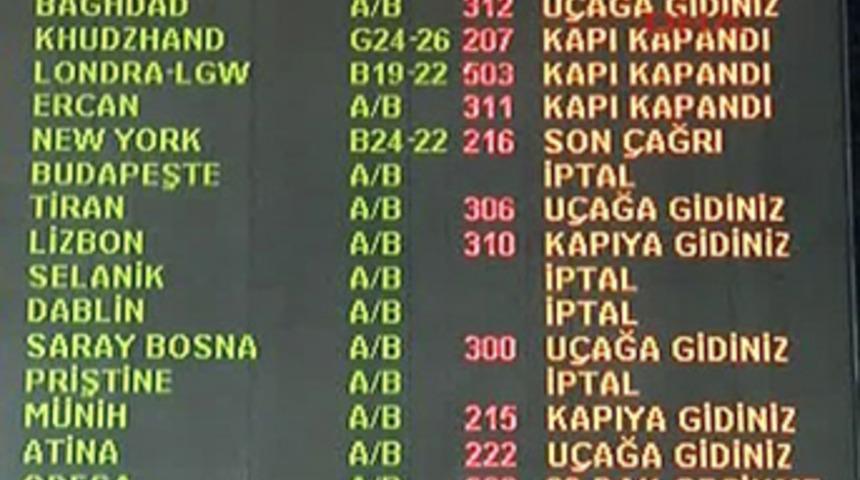 THY, 229 seferini iptal etti