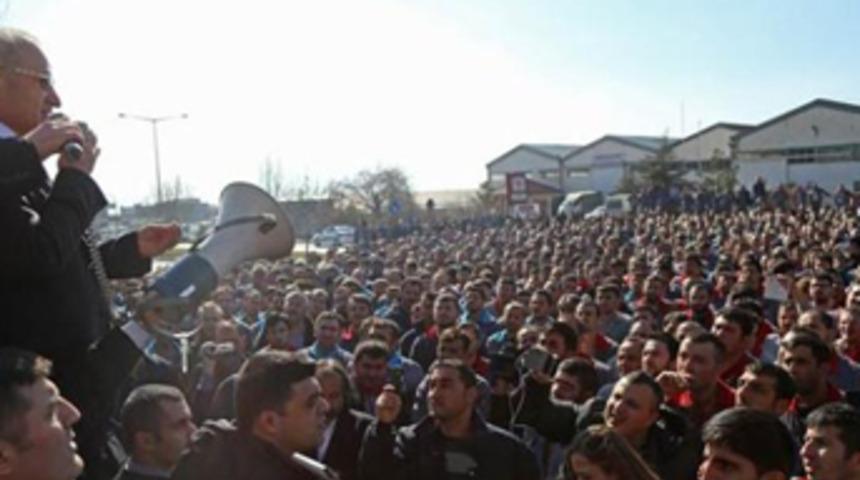 Boytaş'ta 2 bin işçi iş bıraktı