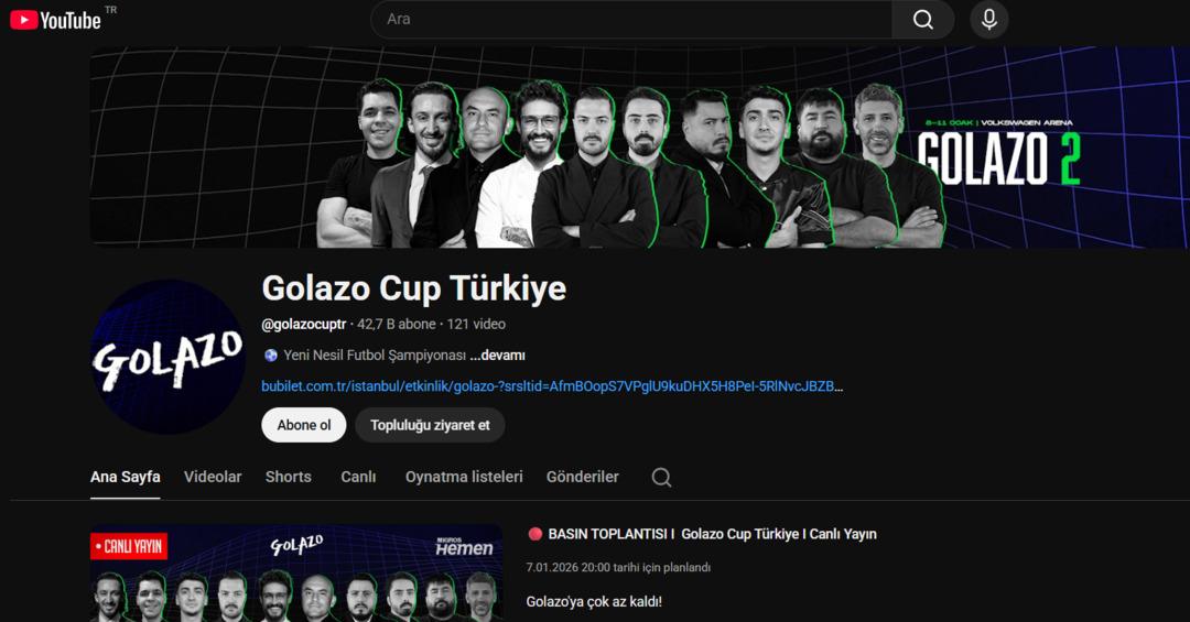 Golazo Cup T&uuml;rkiye nereden izlenir? Golazo nerede yayınlanıyor? 1