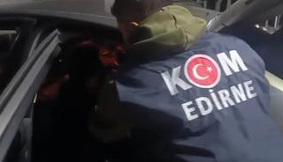 Edirne&rsquo;de milyonluk ka&ccedil;ak &uuml;r&uuml;nler polis operasyonuyla yakalandı