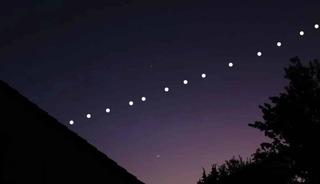 Starlink uyduları Hakkari'de g&ouml;r&uuml;nt&uuml;lendi