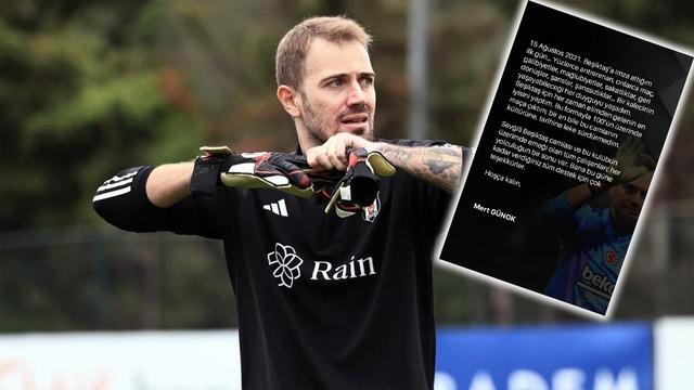 Beşiktaş'tan Fenerbahçe'ye transfer olan Mert Günok'tan veda mesajı geldi!