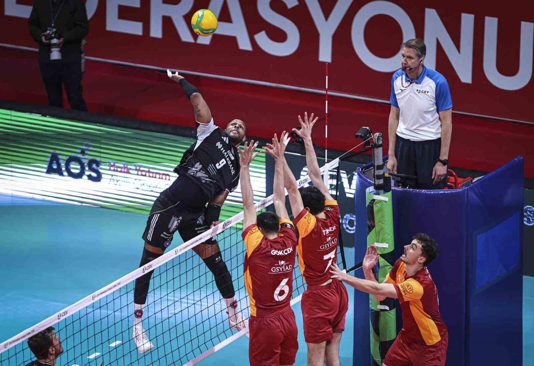 CEV Şampiyonlar Ligi nde Halkbank Galatasaray ı yendi! 2