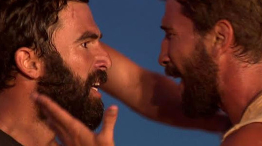 Survivor Turabi 'Adayı haraca bağlarız' deyince Adem sert &ccedil;ıktı