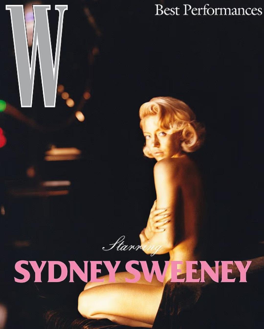 Sydney Sweeney, kariyerinin en cesur pozlarını verdi!  1