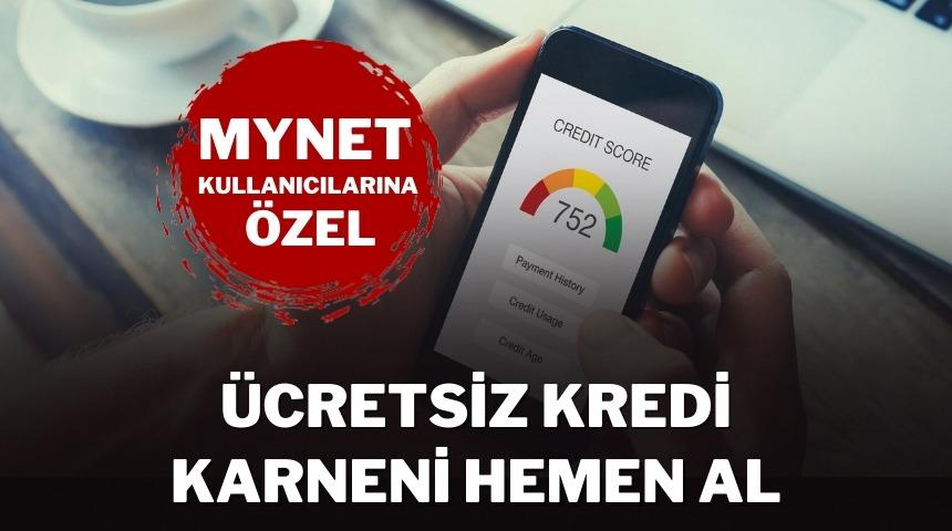Kredi notunuzu ve finansal durumunuzu &ouml;ğrenmek i&ccedil;in tıklayın