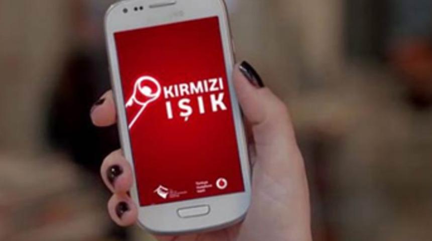 Kadına şiddete kırmızı ışık