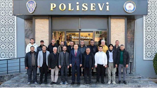 Kilis Valisi Tahir Şahin basın mensuplarıyla buluştu