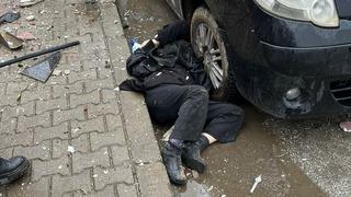 İzmir'de otomobil apartmanın bahçesine uçtu: 1'i ağır 6 yaralı